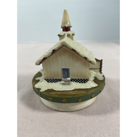 OUR AMERICAN - WINTER CHURCH CANDLE TOPPER - Picture 5 of 6